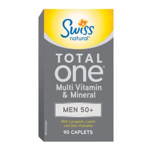 Swiss Total One Multi Vitamin & Mineral Men 50+ 90 Caplets
