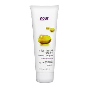NOW Vitamin D3 Cream 118mL