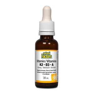 Natural Factors Vitamin K2+D3+A 30mL