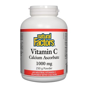 Natural Factors Vitamin C Calcium Ascorbate 1000mg 250g