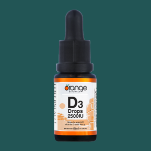 Orange Naturals Vitamin D3 2500 IU 15mL