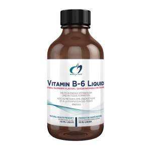 Designs For Health Vitamin B6 Liquid Raspberry 118mL