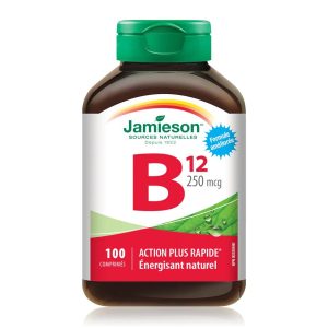 Jamieson Vitamin B12 250 mcg 100 Tablets