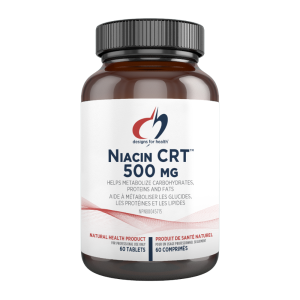Designs For Health Niacin CRT 500mg 60 Tablets