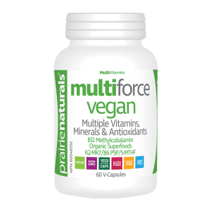 Prairie Naturals Multiforce Vegan 60 Veggie Caps
