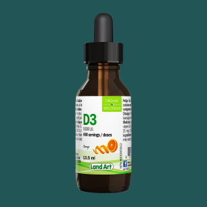Land Art Vitamin D3 1000IU 13.5mL