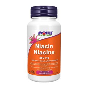 NOW Flush Free Niacin 250mg 90 Veggie Caps