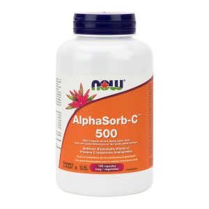 NOW AlphaSorb-C 500mg 180 Veggie Caps