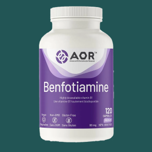 AOR Benfotiamine 80mg 120 Capsules