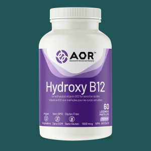 AOR Hydroxy B12 1000mcg 60 Lozenges
