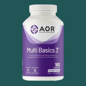 AOR Multi Basics-3 309mg 180 Capsules