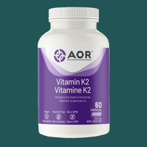 AOR Vitamin K2 120mcg 60 Capsules