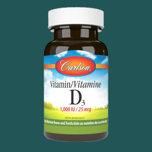 Carlson Vitamin D3 1000 IU 250 Softgels