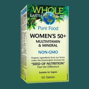 Whole Earth & Sea Multivitamin & Minerals Women's 50+ 60 Tablets