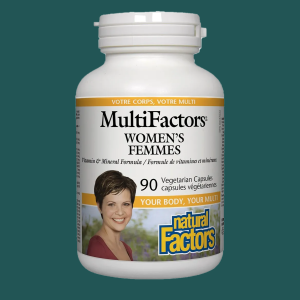 Natural Factors Multi Factors Women's 90 Veggie Caps