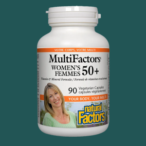 Natural Factors Multi Factors Women's 50+ 90 Veggie Caps