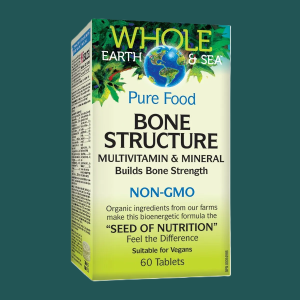 Whole Earth & Sea Bone Structure Multivitamin & Mineral 60 Tablets