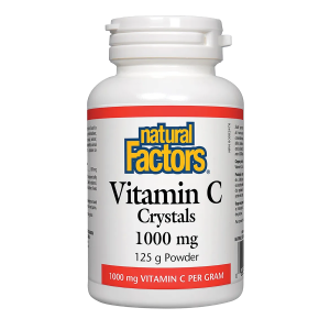Natural Factors Vitamin C Crystals 1000mg 125g
