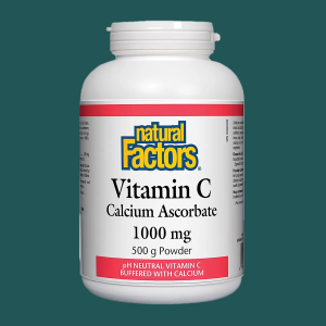 Natural Factors Vitamin C Calcium Ascorbate 1000mg 500g