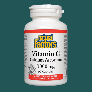 Natural Factors Vitamin C Calcium Ascorbate 1000mg 90 Capsules