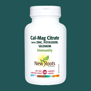 New Roots Cal-Mag Citrate 180 Veggie Caps