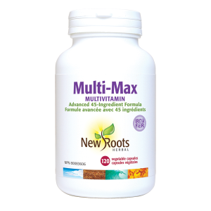New Roots Multi-Max Multivitamin 120 Veggie Caps