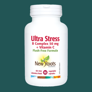New Roots Ultra Stress B Complex 50mg  90 Veggie Caps