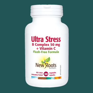 New Roots Ultra Stress B Complex 50mg 180 Veggie Caps