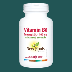 New Roots Vitamin B6 100mg 90 Veggie Caps
