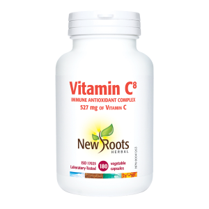New Roots Vitamin C8 527mg 180 Veggie Caps