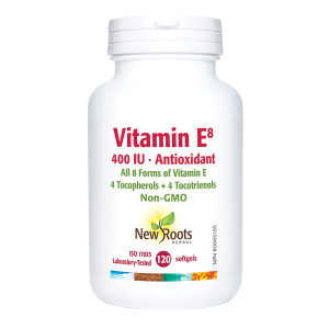 New Roots Vitamin E8 400 IU 120 Softgels