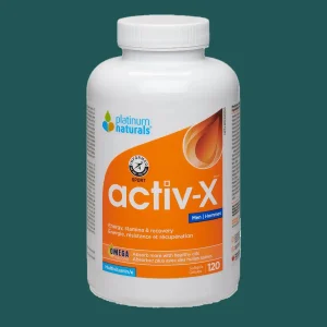 Platinum Naturals Activ-X For Men 120 Softgels