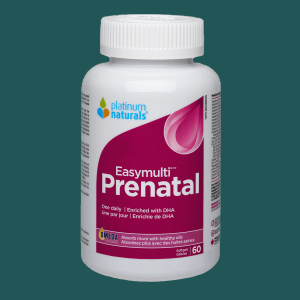 Platinum Naturals EasyMulti Prenatal 60 Softgels