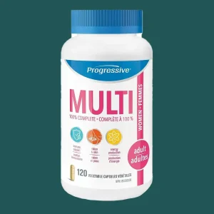 Progressive Multi Adult Women 120 Veggie Caps