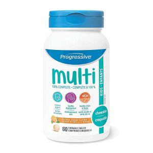 Progressive Multi For Kids Natural Orange 60 Chewable Tablets
