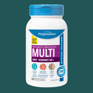 Progressive Multi Men 50+ 60 Veggie Caps