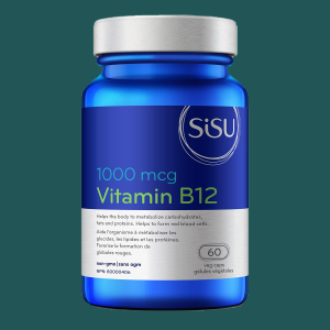 Sisu Vitamin B12 1000 mcg 60 Veggie Caps