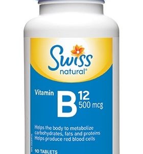 Swiss Vitamin B12 500mcg 90 Tablets