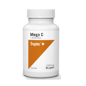 Trophic Mega-C Plus Rose Hips 1000mg 90 Caplets