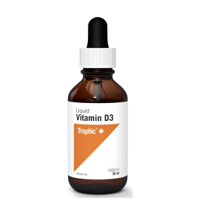 Trophic Vitamin D3 Liquid 1000 IU 50mL
