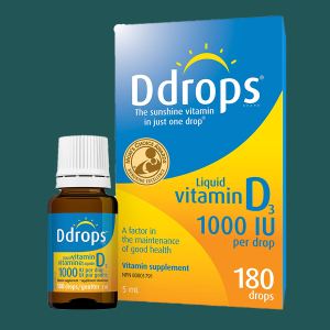 Ddrops Vitamin D3 1000 IU 180 Drops