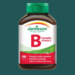 Jamieson B Complex + Vitamin C 100 Caplets