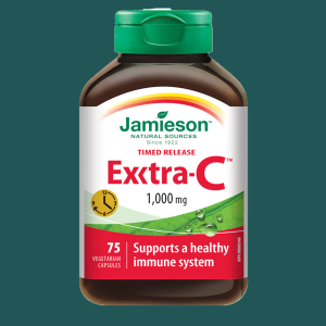 Jamieson Exxtra-C 1000mg Timed Release 75 Veggie Caps