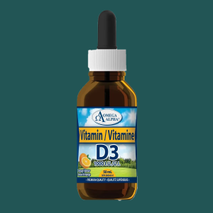 Omega Alpha Vitamin D3 Orange Flavour 50mL