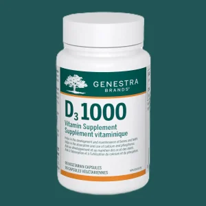 Genestra D3 1000 90 Veggie Caps