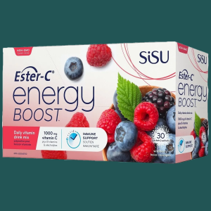 Sisu Ester-C Energy Boost Wildberry 30 Packs
