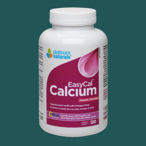 Platinum Naturals Prenatal EasyCal Calcium 120 Softgels
