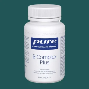 Pure Encapsulations B-Complex Plus 60 Veggie Caps