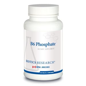 Biotics Research B6 Phosphate 100 Tablets