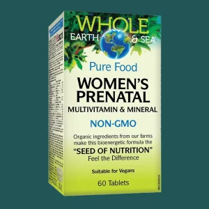 Whole Earth & Sea Multivitamin & Minerals Women's Prenatal 60 Tablets